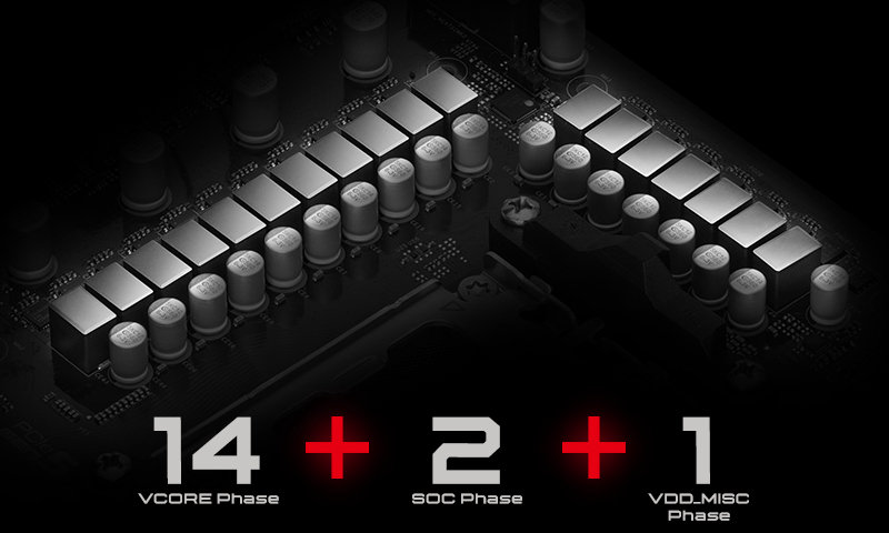 14+2+1 Power Phase Design